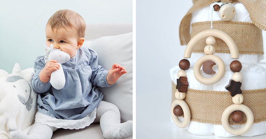 Ob zur Geburt oder auch schon zur Babyparty - Geschenke für das Baby sind immer gerne gesehen!